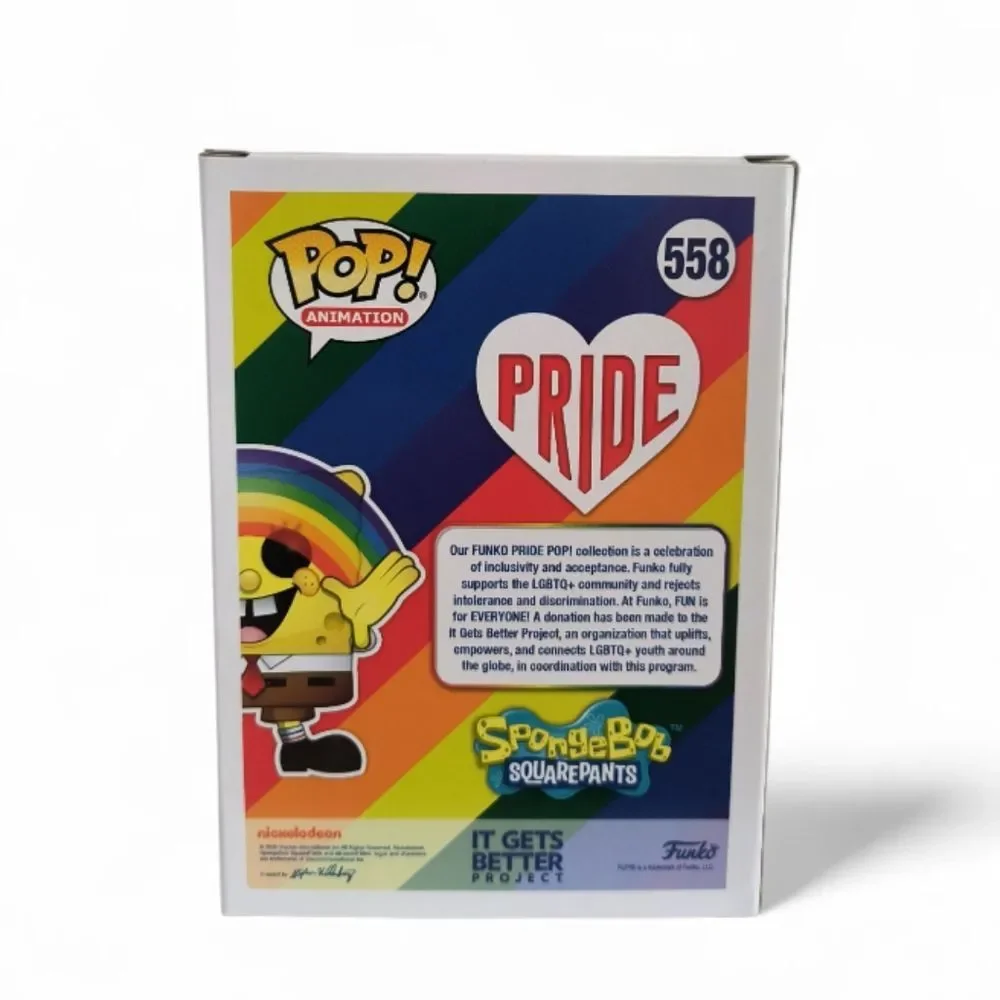 Funko Pop Pride SpongeBob SquarePants Figure - Picture 6 of 10
